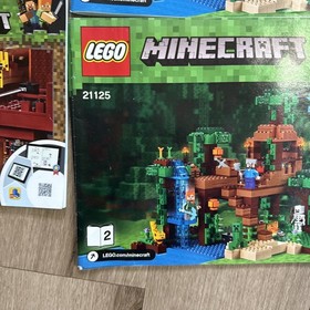 Lot LEGO  Minecraft  World - INSTRUCTIONS ONLY manuals retired 