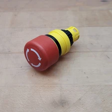 EAO 61-3440.4/1 E-Stop Button, 250Vac, 5A - USED