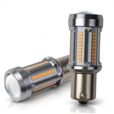 1156 Led Bulb With Projector Ba15s 150 Amber Turn Signal 1156-150xd3 Yellow 1156 Led Bulb With Projector Ba15s 150 Amber Turn Signal 1156-150xd3 Yellow