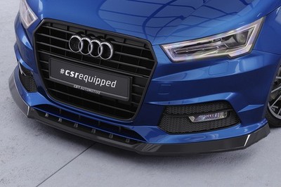 Cup Spoiler Lippe Front Schwert Carbon mit ABE für Audi A1 (8X) S-Line CSL919-C