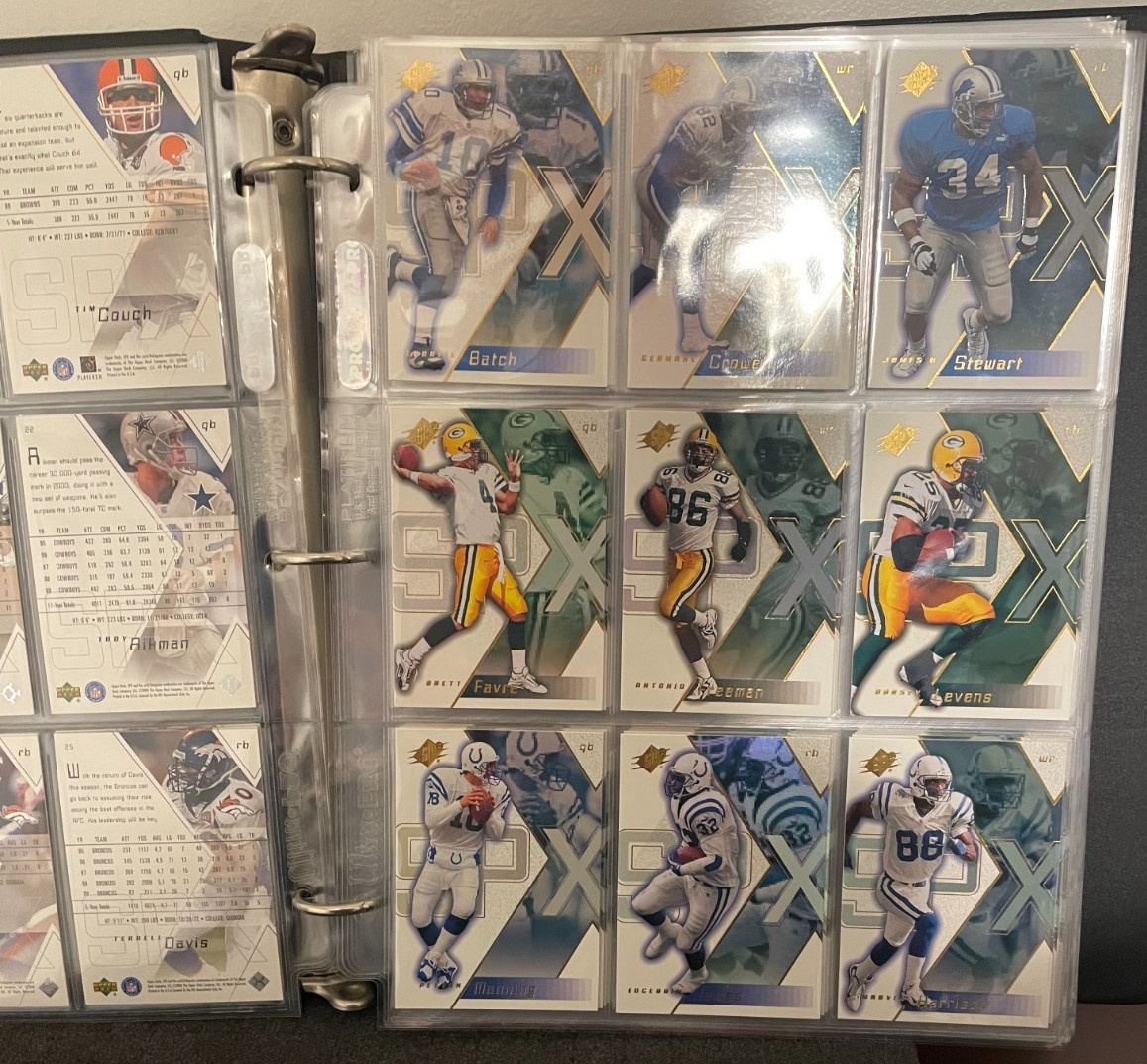 2000 SPx Complete Set Tom Brady Rookie On Card Autos 2 Ultra Rare Spectrums /25 view 15