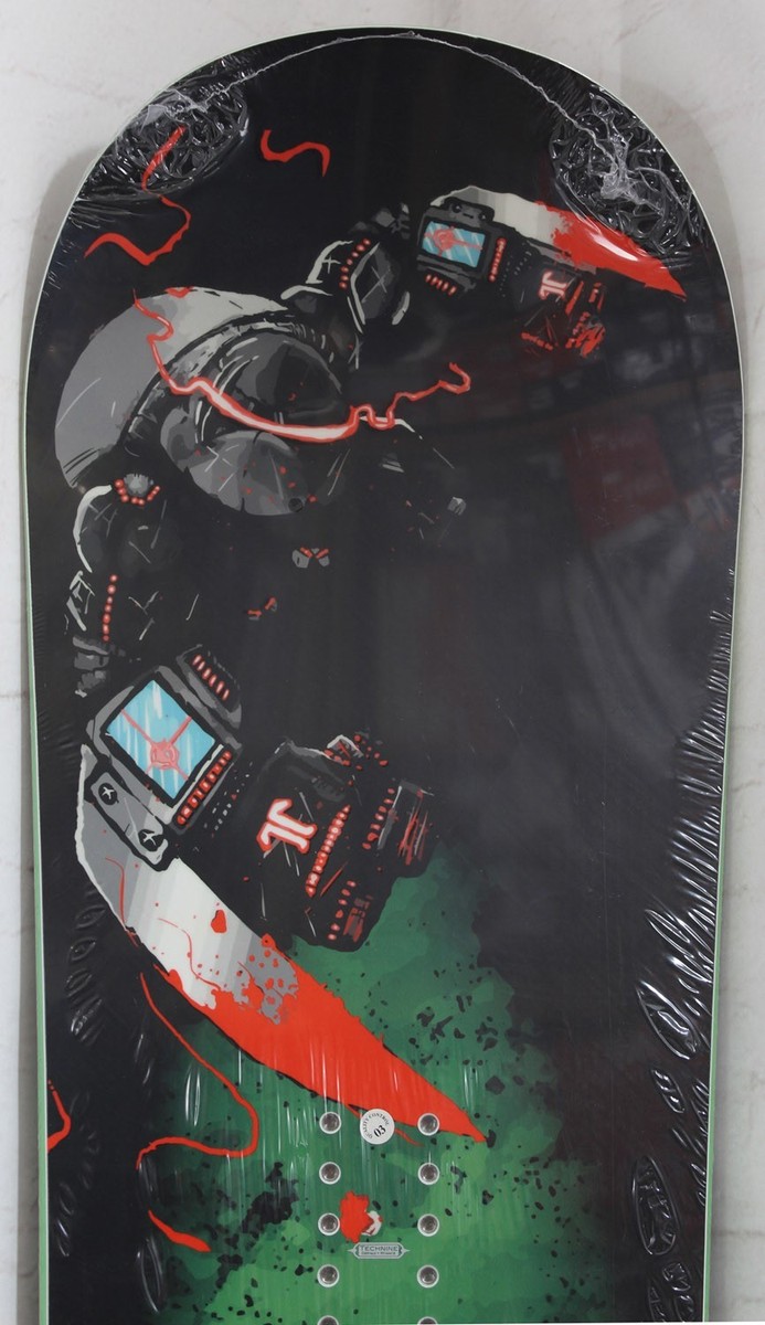 Technine Shred Til Death STD Mens Snowboard 153 cm T9 Combo Black