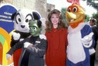 <!--F#f_0-->Actress Rebecca Holden at the Universal Studios welcomes the 40 Mi- Old Photo<!--F/-->