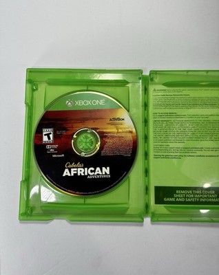 Microsoft Xbox One Cabela's African Adventures Used Video Game Shooting Hunting