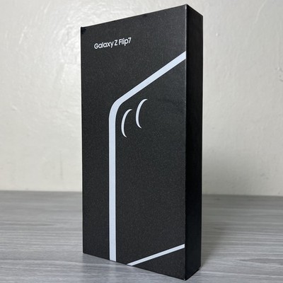 Samsung Galaxy Z Flip7 512GB   UNLOCKED   Jet Shadow   Open Box NETWORK UNLOCKED