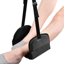 Airplane Footrest Made with Premium Memory Foam - Airplane Travel Foot Hammoc...