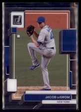 2022 Panini Chronicles Clearly Donruss Baseball Jacob deGrom New York 48