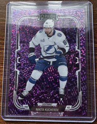 2025-26 O-Pee-Chee Platinum Violet Pixels SP #118 Nikita Kucherov Lightning /299