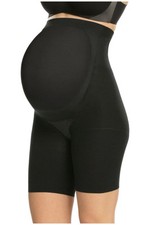 Spanx Women's Shape Mama Mid-Thigh Short Black