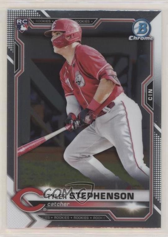 2021 Bowman Chrome Tyler Stephenson #87 0g27