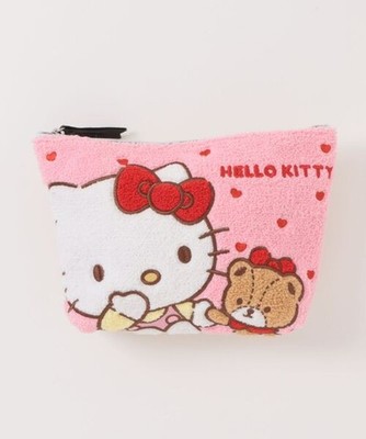 Sanrio Characters Hello Kitty Tiny Chum Sagara Embroidered Pouch 2026SS JP LTD