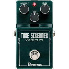 Ibanez TS808HW Handwired Tube Screamer Version 2 Overdrive Pedal Sparkle Green