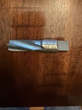 R &N  1/4 - 18 NPT 4 FLUTE SPIRAL FLUTE PIPE TAP  BLUE  PIPE TAP - NEW!