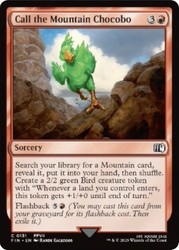 Call the Mountain Chocobo #131 (Common) - Final Fantasy - MTG