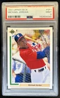 1991 Upper Deck Michael Jordan Inserts #SP1 White Sox PSA 9