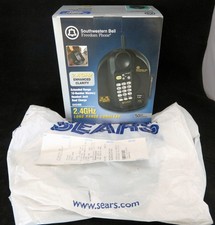 Vintage Southwestern Bell Freedom Phone GH2400 Cordless 2.4 GHz Original Bag NIB