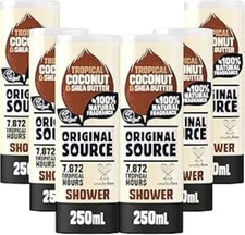 Original Source Coconut & Shea Butter Shower Gel, 6x250ml - Free UK Shipping 5.40 per litre