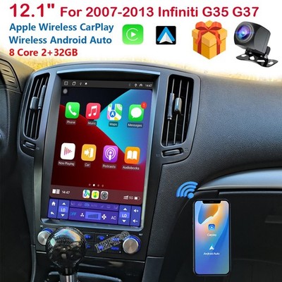 For 2007-2013 Infiniti G35 G37 Android15 Car Radio Stereo Apple Carplay GPS Navi