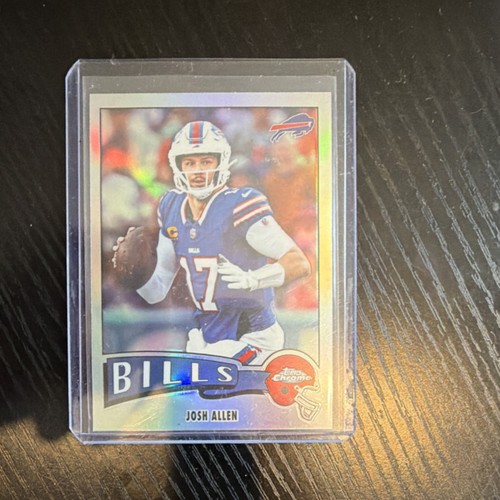 2025 Topps Chrome Josh Allen Refractor (RAW)