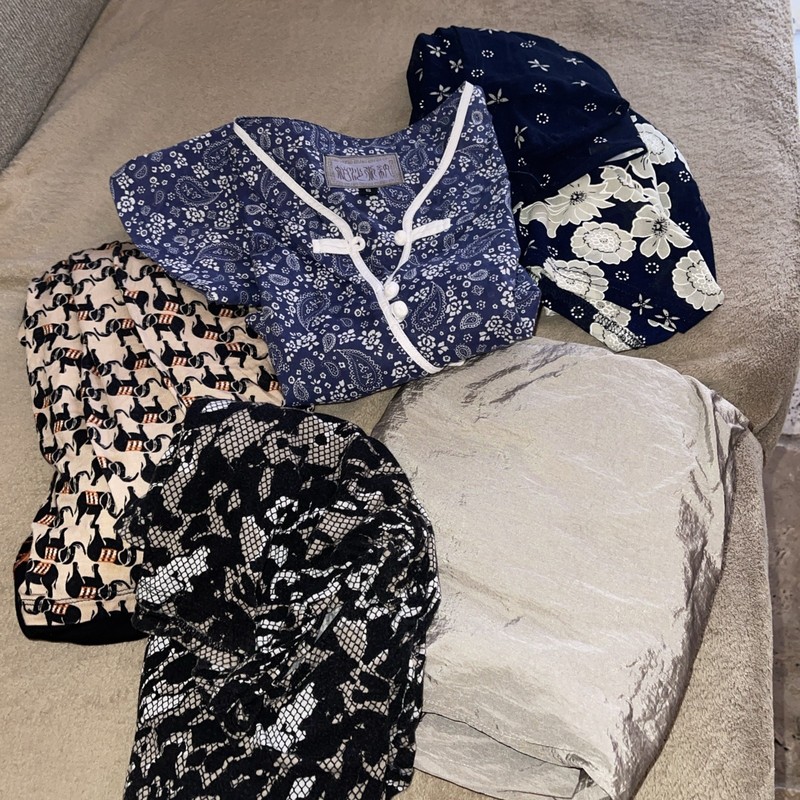 Women’s Clothes Mixed Lot, Multicolor Polyester,/cotton/ Sizes-S-M/5 Pieces/