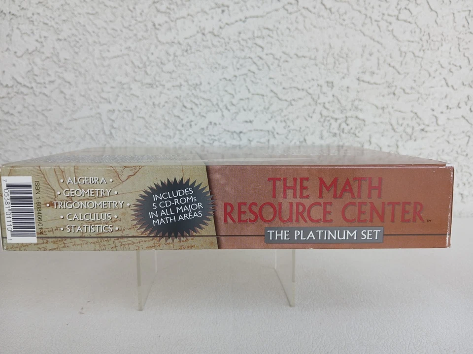 Math Resource Center Platinum Set New Complete Vintage 1996 - Image 2 of 4