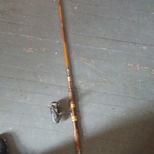 Zebco Spinning Rod & Spinning Reel Combo Brown Black Includes Rod and Reel