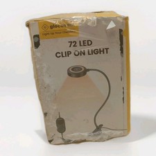 Clip on Light Rechargeable with Large Clamp, Battery 17.3 inches, Black. 88
