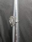 Estate  - Silver Tone - Floral Fashion Statement  Ring - Item 299 — photo 2