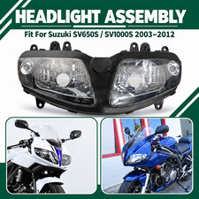 Fit for SUZUKI SV650S SV1000S 2003-2012 Motorcycle Headlight Assembly Headlamp