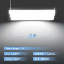 150W LED High Bay Shop Light Commercial Warehouse Large Area lighting 22500LM