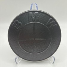 BMW Emblem for Hood Chipping Matte Black Paint Used