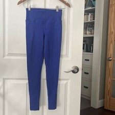 Zella Live In High Waist Ribbed pocket Leggings Sz small
