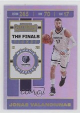 2019-20 Panini Contenders The Finals Ticket 8/65 Jonas Valanciunas #48 rh9