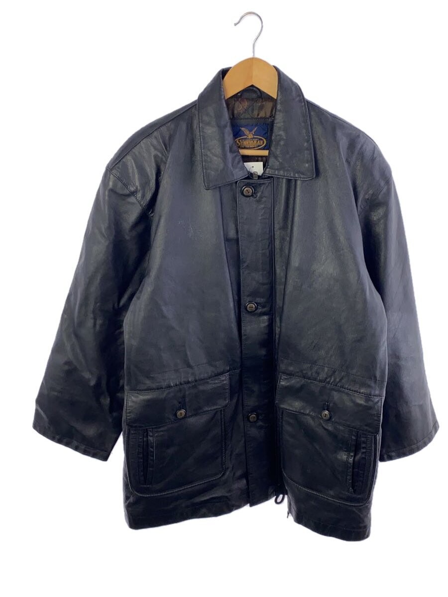 Leather Jacket Blouson/M/Leather/Blk 1712