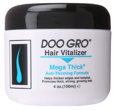Medicated Hair Vitalizer Mega Thick Anti-Thinning Formula, 4 oz (Pack of 4)