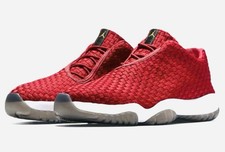 AIR JORDAN FUTURE LOW BG - GYM RED - SIZE 5 UPC157