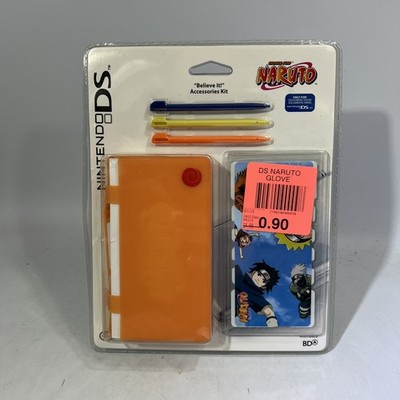 Nintendo DS Naruto Shonen Jump Believe It Accessories Kit Sealed #ML