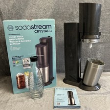 Sodastream Crystal 3.0 Trinkwassersprudler Glasflaschen Wassersprudler OHNE CO²
