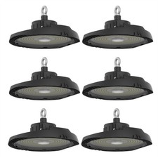 Set of 6 x 150W LED High Bay Light IP65 Outdoor Commercial Warehouse Lighting