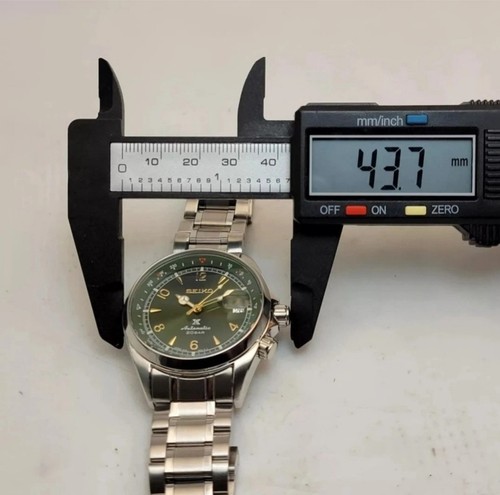 RELOJ HOMBRE SEIKO ALPINIST MOD PROSPEX VERDE AUTOMÁTICO MOVIMIENTO 6R35 NUEVO - Imagen 8 de 10