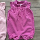 2  Ralph Lauren Baby girls Yellow Polo Romper Short Sleeve 6M — photo 4