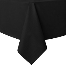 100 Waterproof Rectangle PVC Tablecloth - 54 x 78 Inch - Oil Proof Spill Proof