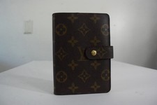 Louis Vuitton Brown Leather Women's Organizer Day Planner Address Book