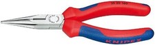 KNIPEX Tools - Long Nose Pliers With Cutter, Multi-Component (2502160SBA)