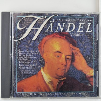 George Friedrich Handel   The Masterpiece Collection Vol 5 CD Classical Regency