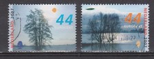 NVPH Nederland Netherlands 2528 - 2529 used Bomen in de winter 2007 Pays Bas