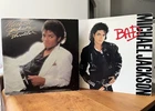Michael Jackson Vinyl Lot (2) Thriller & Bad Original Pressings VG/VG