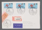 MayfairStamps Germany FDC 1983 Ice Hockey for Sports Berlin Registered Claim Che