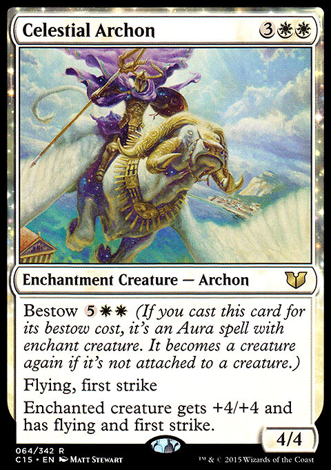 Magic the Gathering MTG Celestial Archon (64) Commander 2015   LP