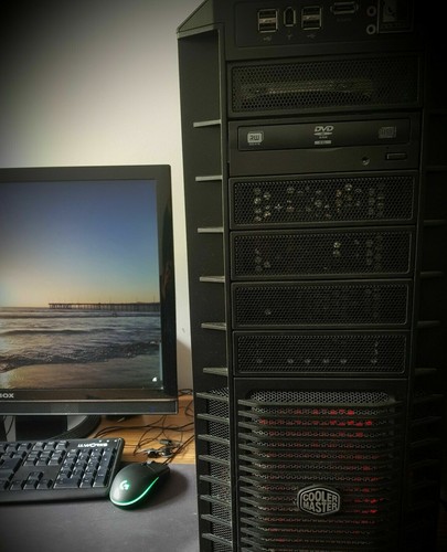 boitier d'ordinateur PC Cooler Master HAF 932 légendaire Rare - Afbeelding 2 van 3